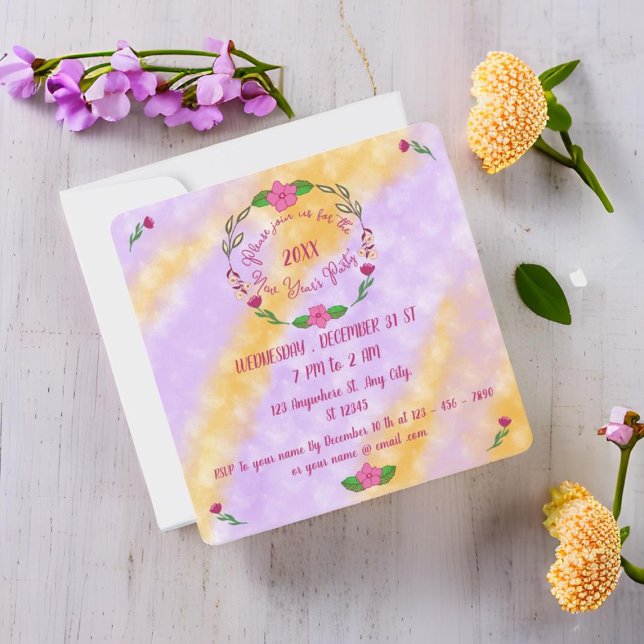 CONVITES TCHAU 20XX OLÁ 20XX  (Criador carregado)