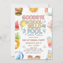 Tchau Escola, Olá Piscina, Festa de Fim de Ano