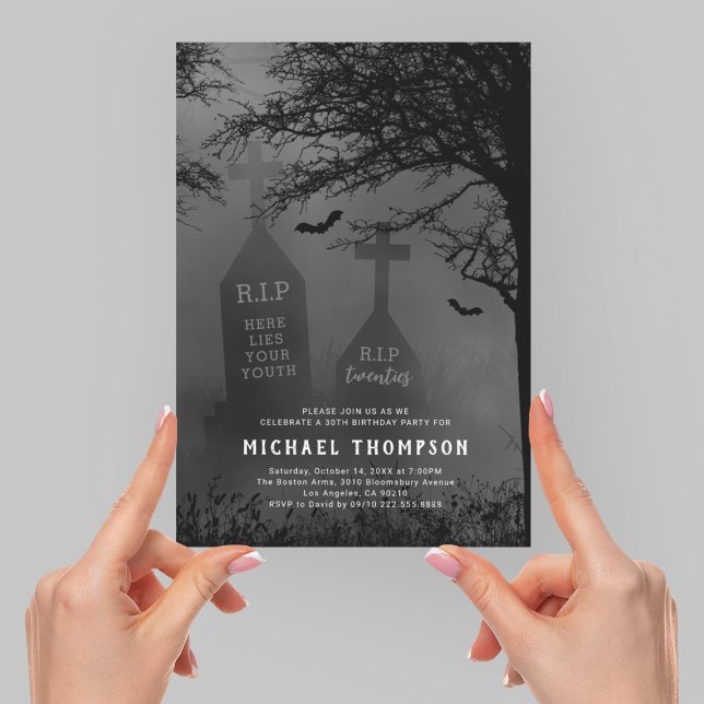 Convites Tchau para meus 20 anos - Festa de 30 anos (Criador carregado)