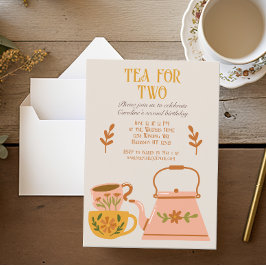 Convites Tea Para Dois Fairytales De Queda