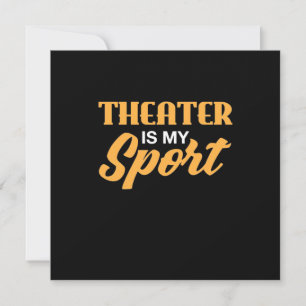 Convites Teatro É Meu Esporte