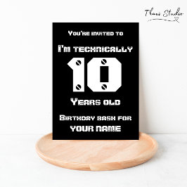 Convites Tecnicamente... anos de idade Leap Year Birthday B