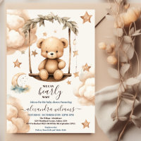 Teddy Bear Podemos Ampliar Chá de fraldas De Esper