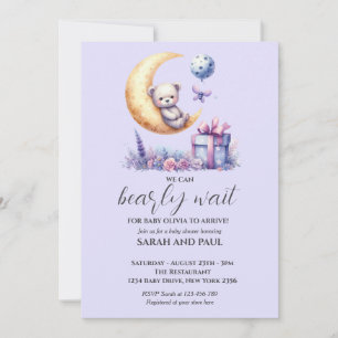 Convites Teddy Bear Podemos Esperar