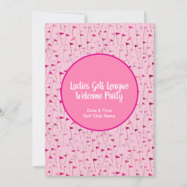 Convites Tee Time Celebration – League Party Invite