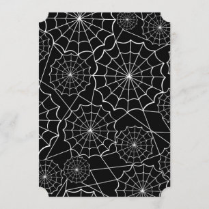 Convites teia das aranhas halloween