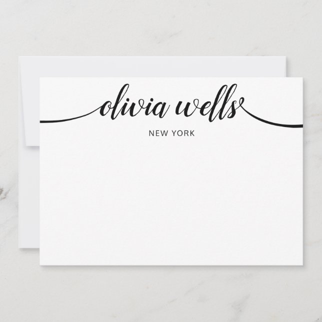 Convites Tela Horizontal do Cabelo de Banda Larga 5x7 (Frente)