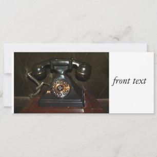 Convites Telefone de Discagem Vintage Antigo