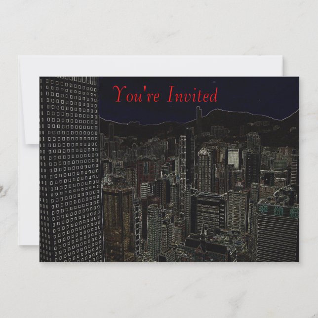 Convites Telhado da Cidade (Frente)