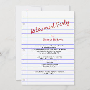 Convites Tema da Escola do Partido da Reforma