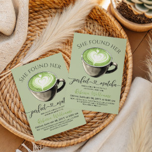 Convites Tema de Café Moderno Combinação Perfeita Chá Revel