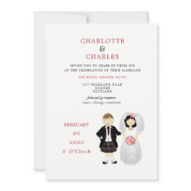 Tema de Casamento do Tartan escocês e nobre