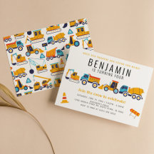 Tema de Construção Festa de Bombeiros de Aniversár