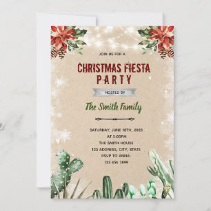 Convites tema de festa de Natal