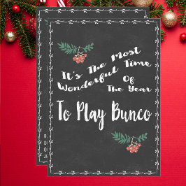 Convites Tema de Natal do Bunco Maravilhoso