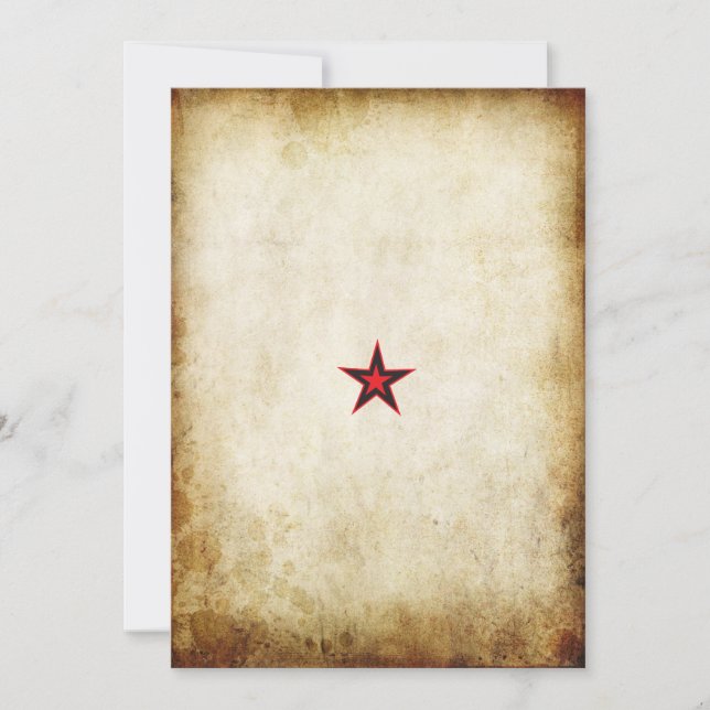 Convites Tema de Tatuagem Urbana Rosa para Crianças Doce (Frente)