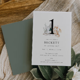 Convites Tema do Dragão Cujo Primeiro Festa de aniversário