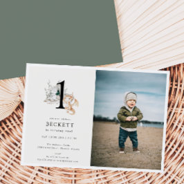 Convites Tema do Dragão em Cute Foto da Primeira Festa de a