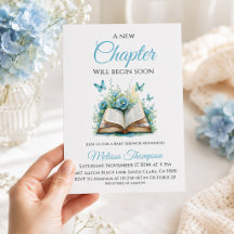 Tema do Livro do Menino Azul Floral Novo Capítulo 