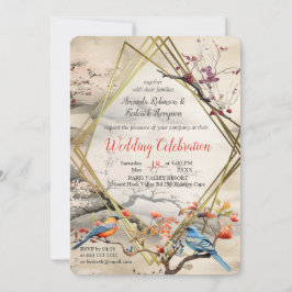 Convites Tema Japonês Serene Tranquilidade