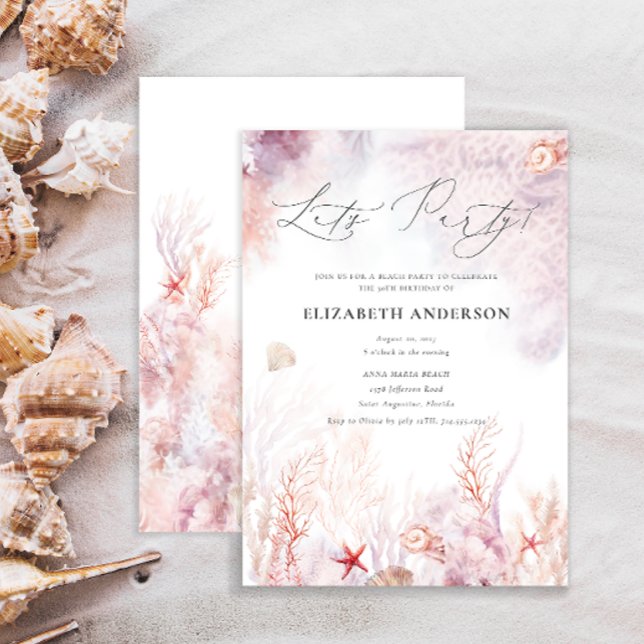 Convites Tema Náutico Elegante Qualquer Aniversário De Idad (Criador carregado)