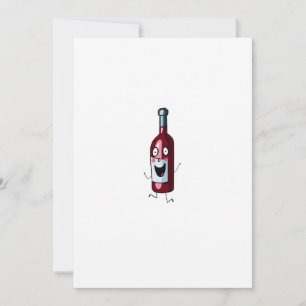 Convites Tema vinho, vinho tinto, garrafa de vinho