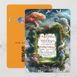 Convites Temas da fantasia espiritual do Eterno metafísico