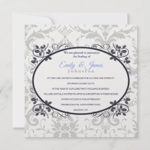 Convites Temple Recepção de casamento Convide a coroação pr