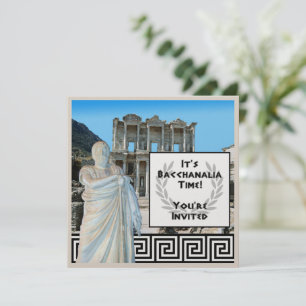Convites Tempo Bacchanalia