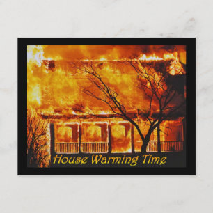 Convites Tempo de aquecimento da casa