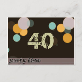 Convites Tempo do partido