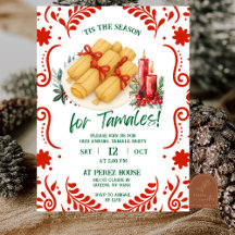 Temporada Mexicana para Tamales Festa de Natal
