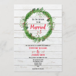 Convites Temporada para se Casar | Casamento de Madeira Rús