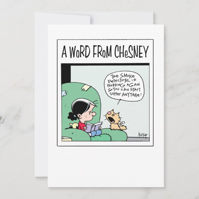 Convites TEN CATS - Uma palavra de Chesney (Frente)