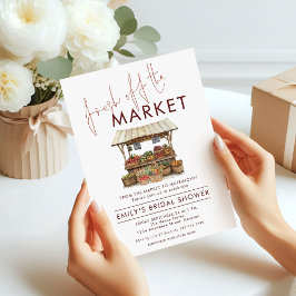 Convites Tendy Fresca Do Chá de panela De Mercado