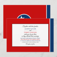 Tenean Flag, Flag of Tennessee Wedding