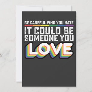 Convites Tenha Cuidado Com Quem Você Odeia Pode Ser Alguém
