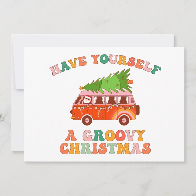 Convites Tenha Um Feliz Natal (Frente)