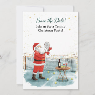 Convites Tênis Natal com Papai Noel