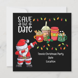 Convites Tênis Natal com Papai Noel é muito provável