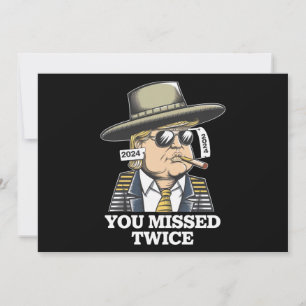 Convites Tentativa de Assassinato a Trump Trump 2024 Você P