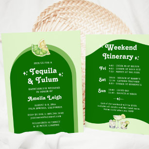 Convites Tequila Citrino Verde Lima & Despedida de Solteira