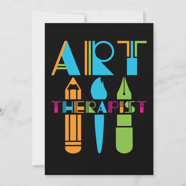 Convites Terapia Terapista de Arte (Frente)