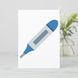 Convites Termômetro Médico Digital Saúde e Bem-Estar