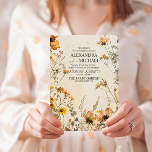 Convites Terracotta Floral Wedding