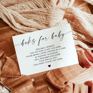 Convites Terracotta Livros para Bebê Insert   Neutro