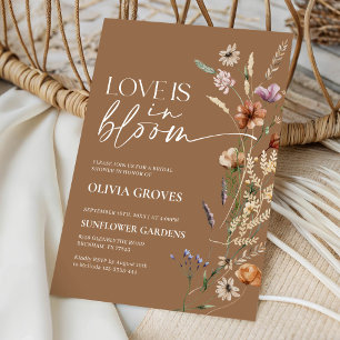 Convites Terracotta Love está em Bloom Chá de panela