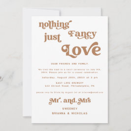 Convites Terracotta Retro Elopement Foto Casamento