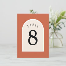 Terracotta Tabelas arcaicas modernas com dois lado