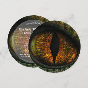 Convites 🦖 Terrível Bash Halloween